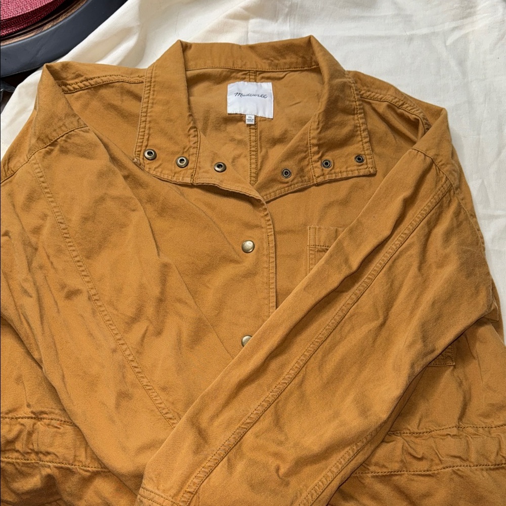 Madewell  Men's Tan Shirt Jacket